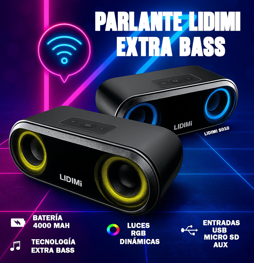 PARLANTE LIDIMI S010 PORTATIL